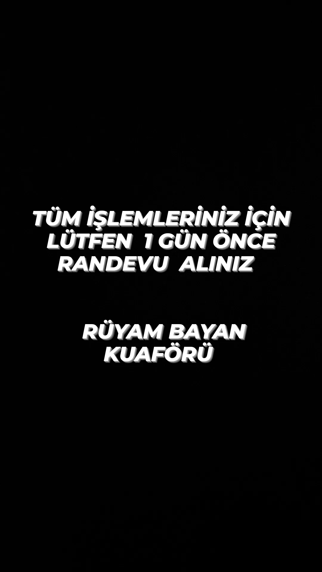 RŪYAM BAYAN KUAFÖR SALONU